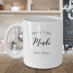 Gift for Quilter, Quilting Mug, Sewing Mug, Gift for Seamstress