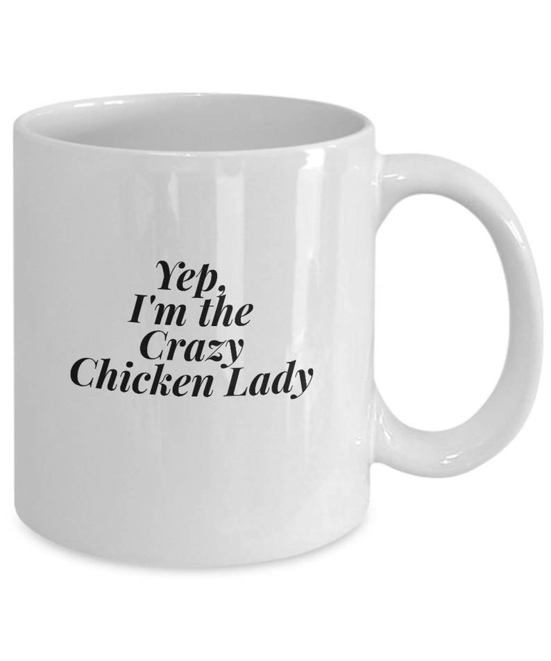 Chicken Mug, Chicken Lover Gift, Chicken Coop Decor, Homesteading Gift