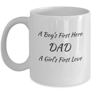 Fathers Day Mug, Dad Hero Gift, Best Dad Mug, Dad Birthday Mug
