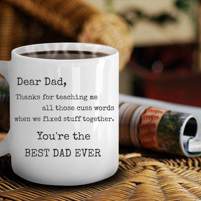 Funny Father Mug Dad Humor Mug Fathers Day Mug Funny