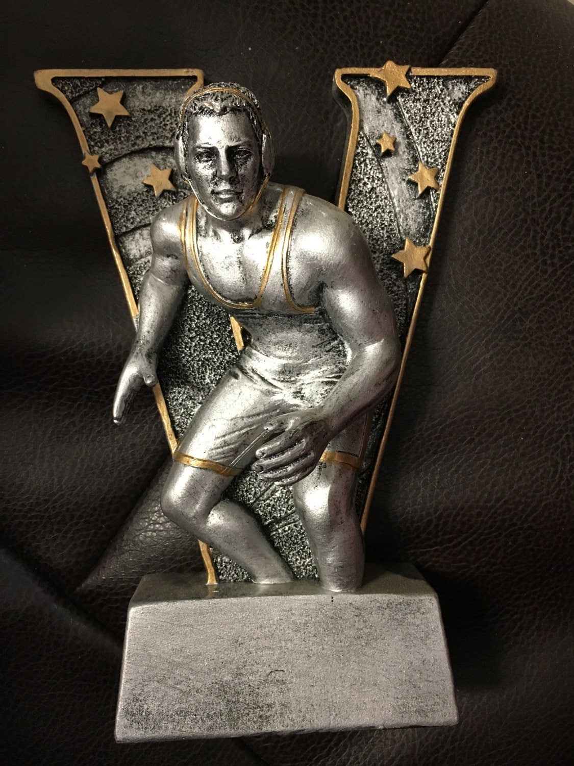 Wrestling Trophy Etsy