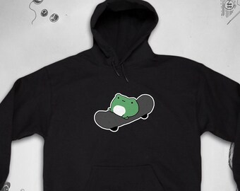 Kawaii hoodie for Men Women Frog Unisex Cute Trendy Animal Funny Korean Style Graphic Design hoodie sweatshirt with hood Gift for Frog Lover