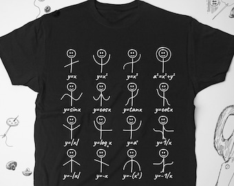 Nerd camisa camiseta camiseta camiseta Math Graphic Design camisa para University College Student Matematician Funny Nerdy Unisex camisa Idea de regalo