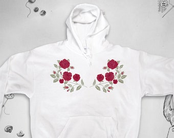 Teens Hoodie Etsy - roblox rose hoodie men