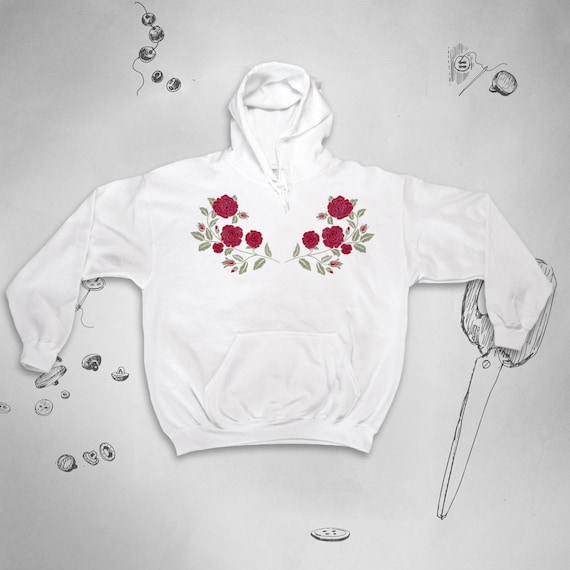 Floral Graphic Hoodie