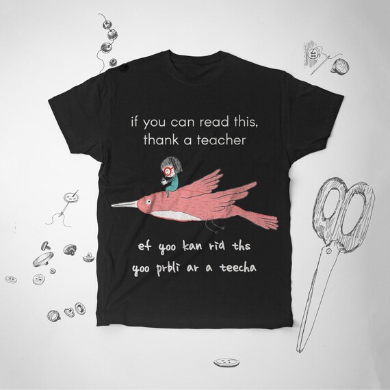 Lehrer Shirt Sprüche Lustige Süße Shirt Männer Frauen Unisex Grafik T Shirt Spruch Lehrer T Shirt Bildung Vogel T Shirt Geschenk Für Lehrer