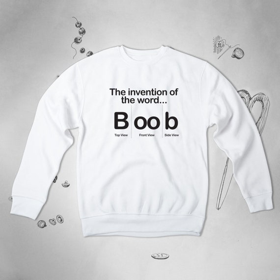 Funny Sweatshirt Mens Sweater Boobs Sweatshirt With Sayings Sweatshirt  Printed Graphic Sweatshirt for Men Sweater Funny Hoodie Unisex 013 -   Canada