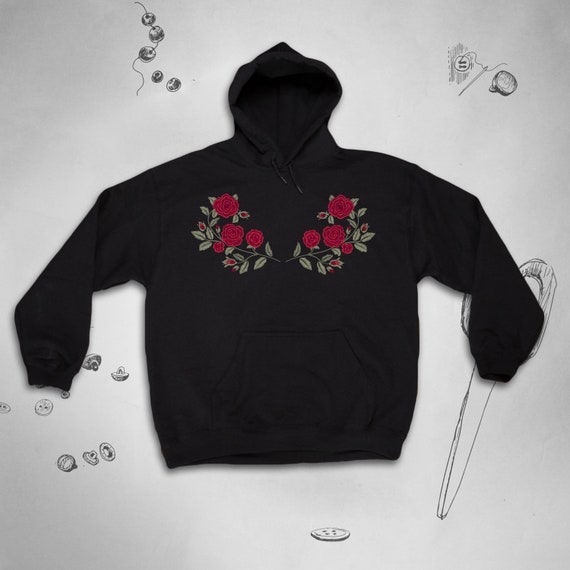 Rose sales hoodie girls