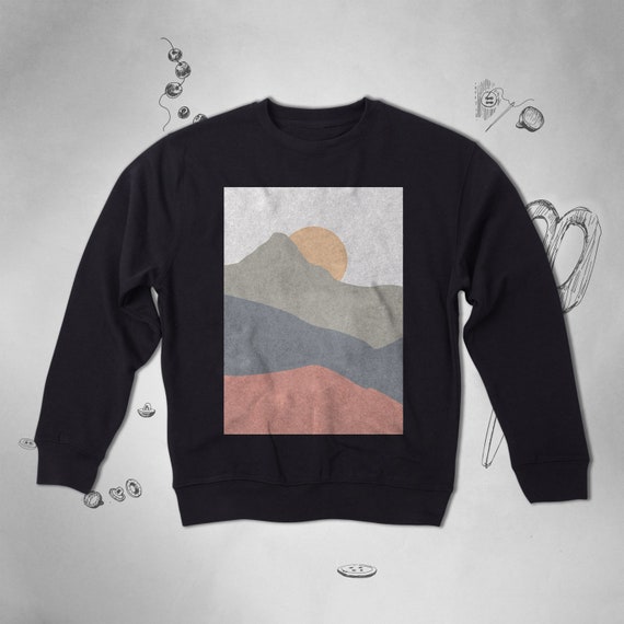 [JEEP]★23FW★Loose Fit EXPLORE Mountain Sweatshirt Explore (Mountain) - Sweatshirt – Stay Wilde