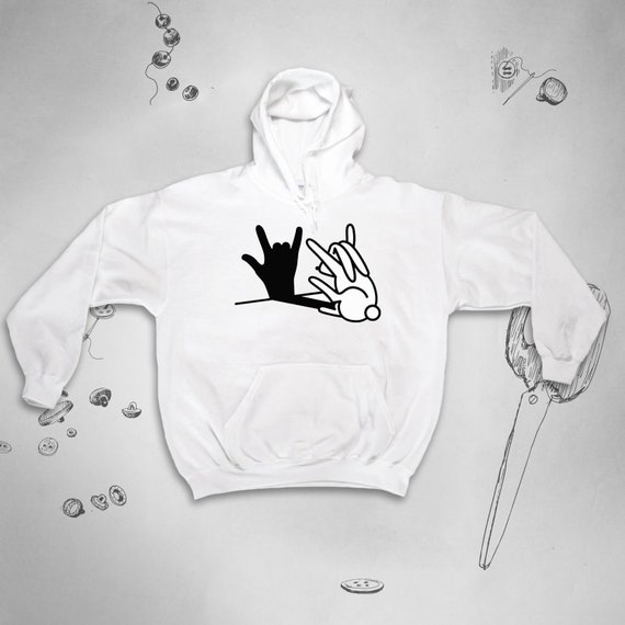 【新品未使用】rabbit Men's Pullover Hoodie Psycho Bunny Men's Dazzling Blue Kona Bunny Graphic Logo