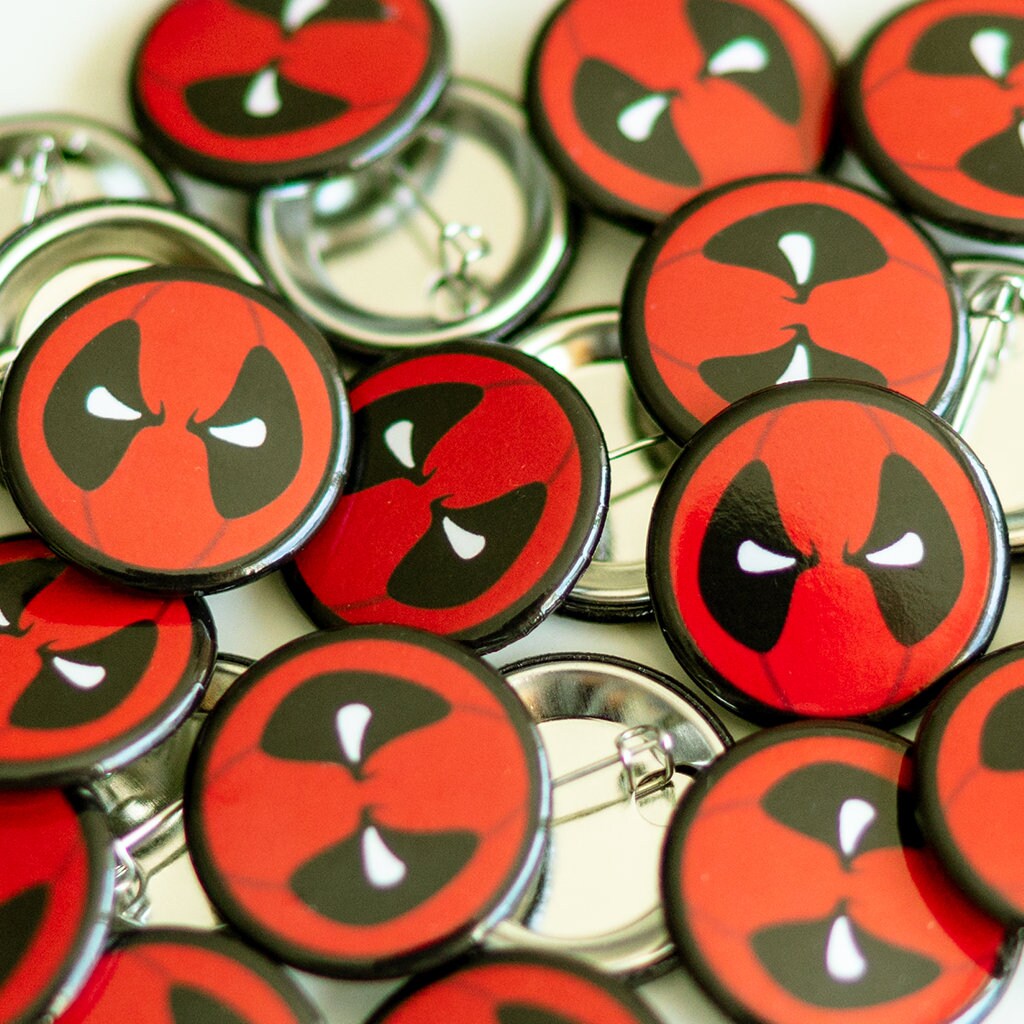 Deadpool Pin cool enamel pin Deadpool button badge cool Etsy