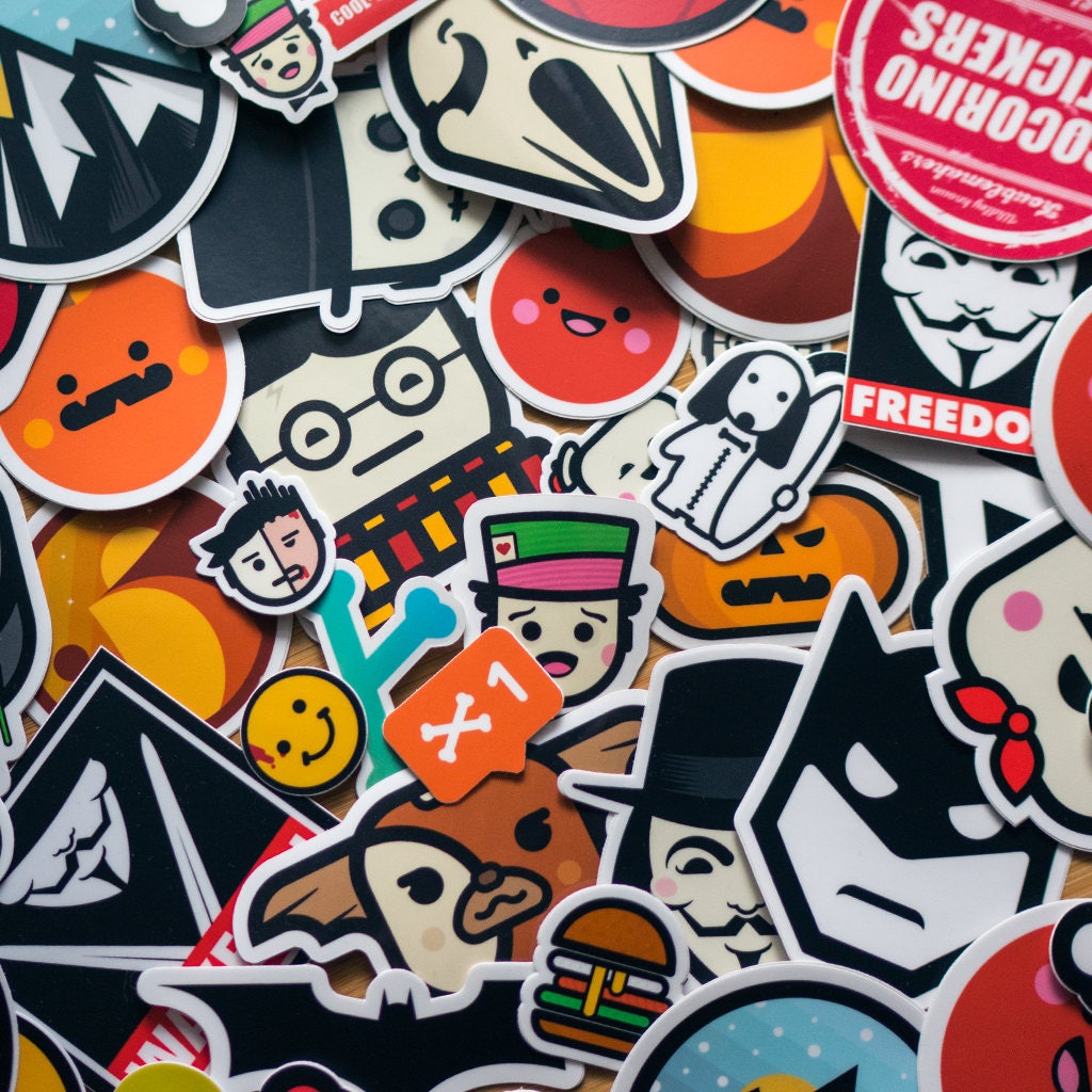 Full Collection of STICKERS  Cool  Decal 35 Stickers  