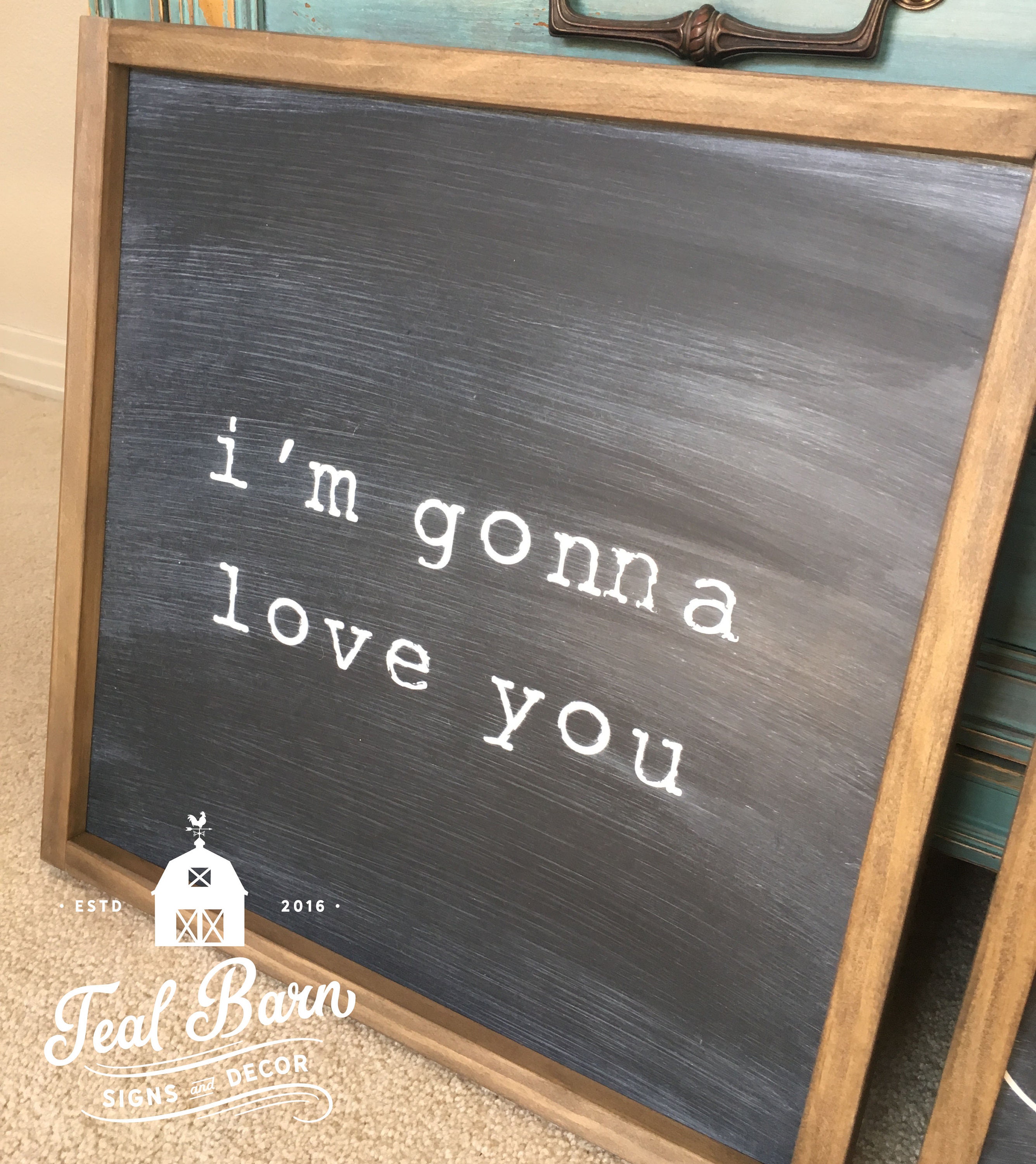 I'm Gonna Love You FOREVER AND EVER Amen Hand Painted Etsy