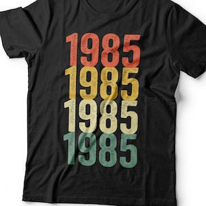 Vintage 1985 T-Shirt - Unisex Funny Retro 40 AF Mens 40th Birthday Shirt - Born in 1985 Gift Vintage TShirt for BDay Christmas