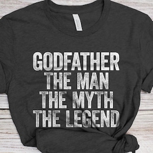 Pate The Man The Myth The Legend T-Shirt - Lustiges Herren Best Papa Shirt - Vintage Paten TShirt zum Vatertag Weihnachten