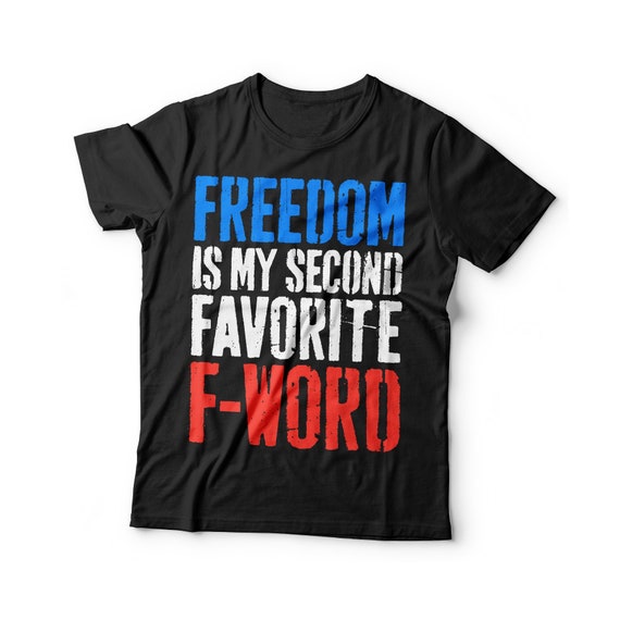 Funny Freedom Is My 2nd Favorite F Word Men's Usa T Shirt Funny Freedom Is My 2nd Favorite F Word Men's Usa T Shirt