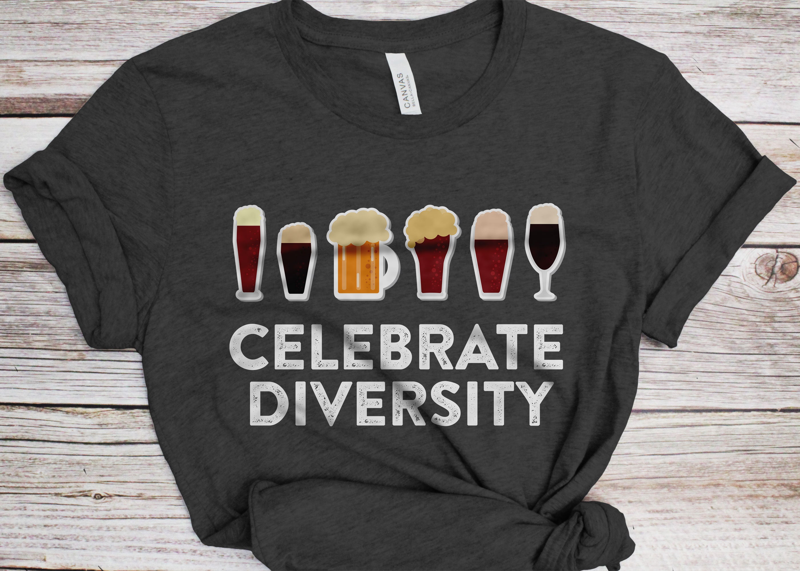 Celebrate Diversity Funny T-Shirt For Drinkers Celebrate Diversity Funny T-Shirt For Drinkers
