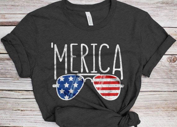 Merica USA Flag 4th Of July Sunglasses Outfit Women Men Gift Premium T-Shirt Merica USA Flag 4th Of July Sunglasses Outfit Women Men Gift Premium T-Shirt