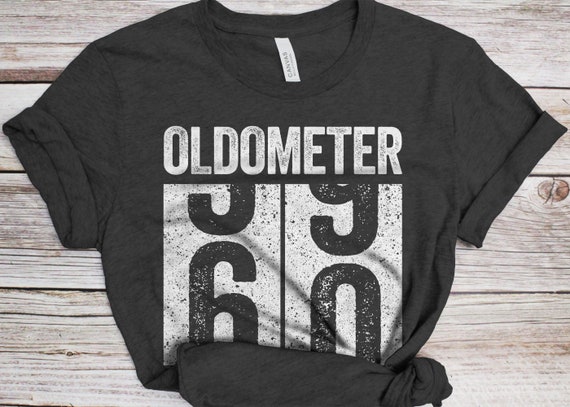 Oldometer 60 Shirt 60th Birthday Anniversary Tee Oldometer 60 Shirt 60th Birthday Anniversary Tee