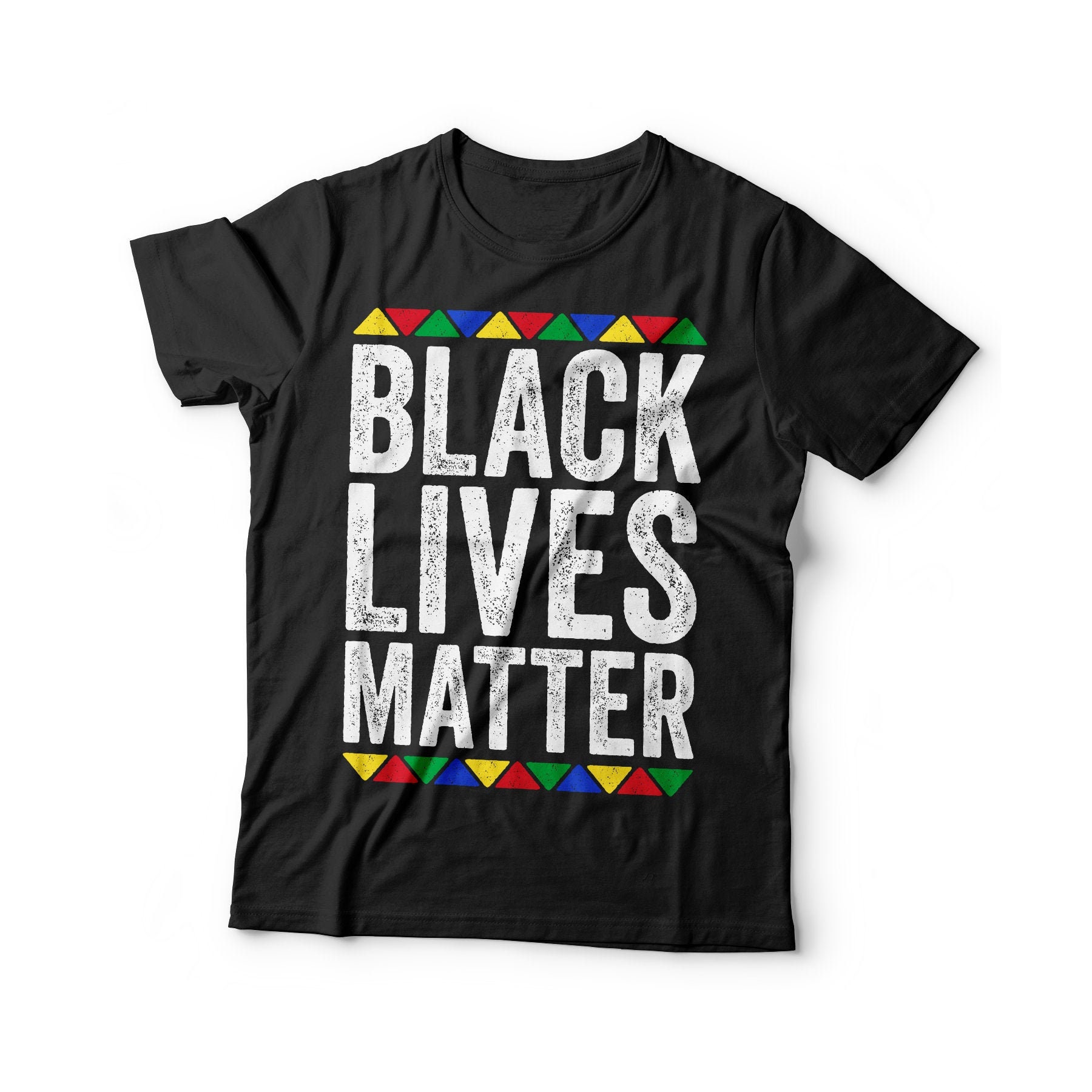 BroiderStudio I Can't Breathe Black Lives Matter Grigio Maglietta Originale con Logo Design Ricamato Uomo Classe Premium Size S