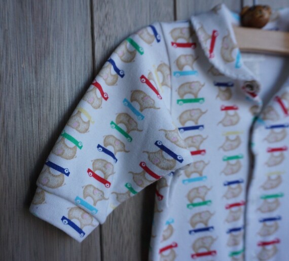 carters elephant onesie