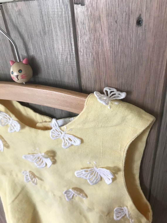 Made In France Linen Butterfly Dress