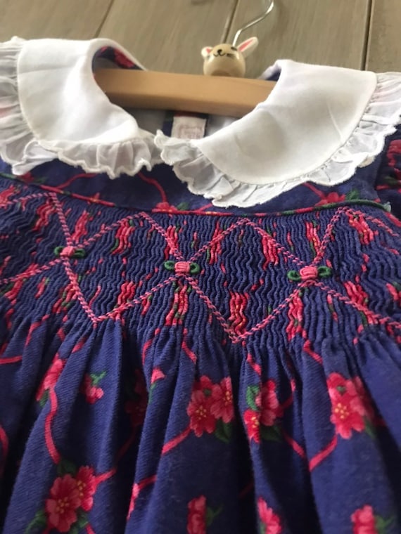 Smocked Fine and Fancy Baby Dress