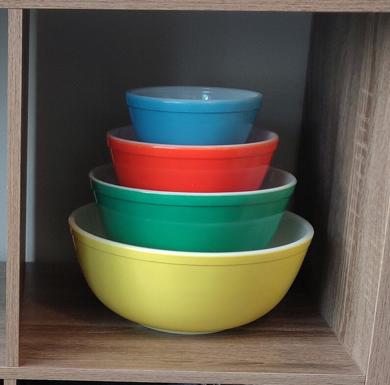 Pink Pyrex Bowl Display Stands Stacker Supports for Mixing Etsy