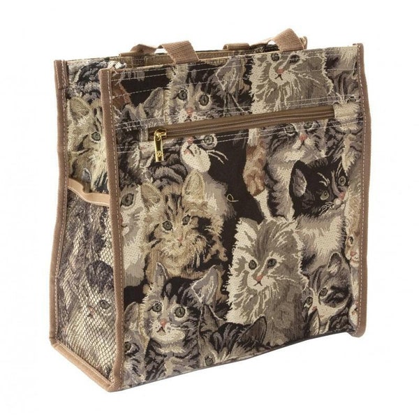 Signare Womens Fashion Tapestry Shopper Bag CAT
