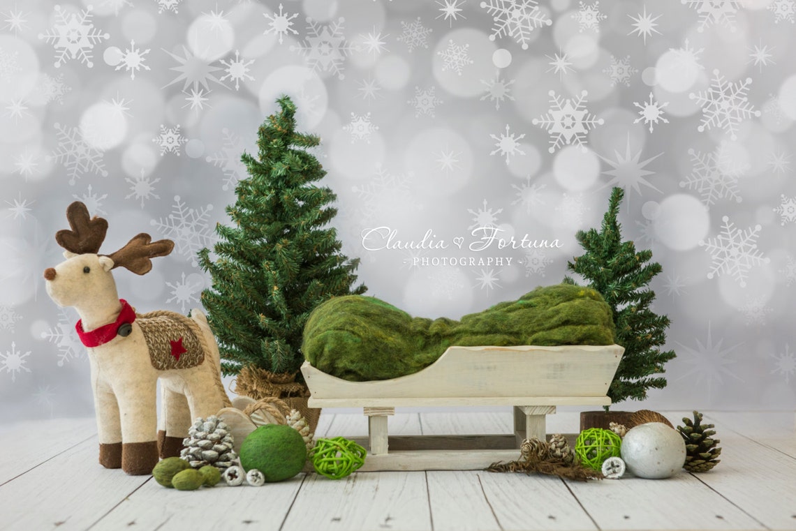 Newborn Digital Backdrop, Christmas Backdrop , DIGITAL BACKDROP