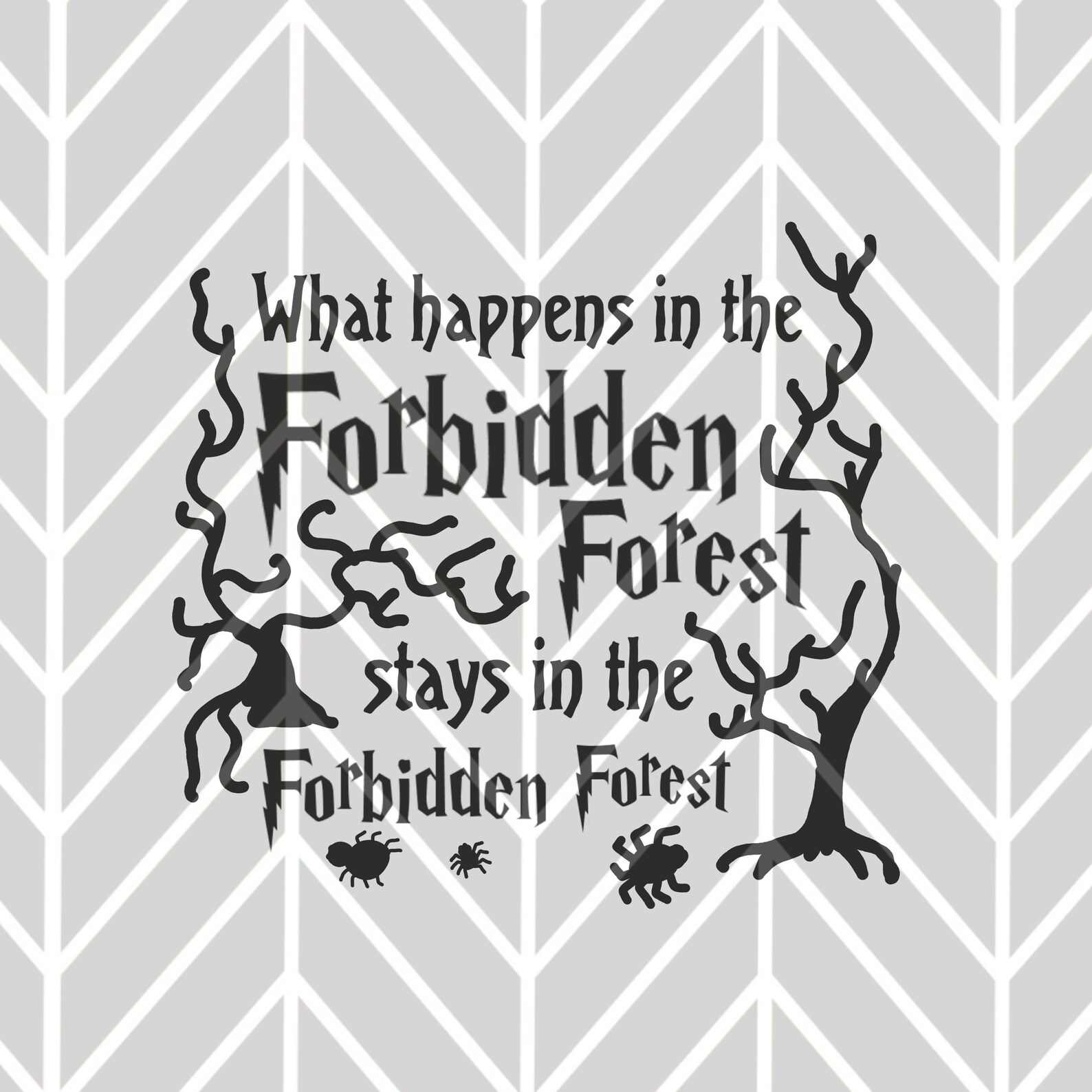 Forbidden Forest from Harry Potter / downloadable file for | Etsy