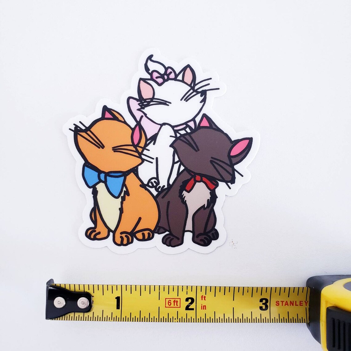 Vinyl Aristocats Doodle sticker. Measures 3 approximately | Etsy