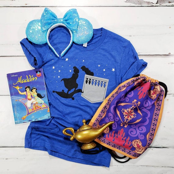 8 St/ück Disney Aladdin Einladungskarten