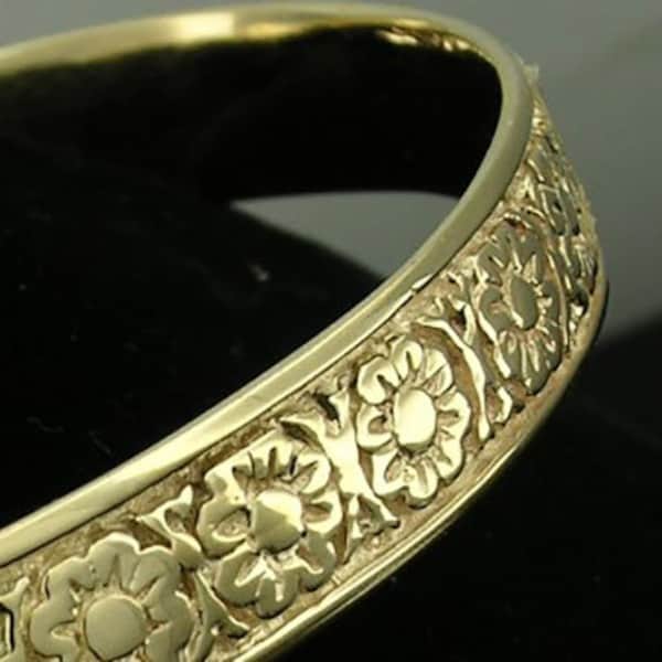 Bulan Floral Bangle - Set of 2