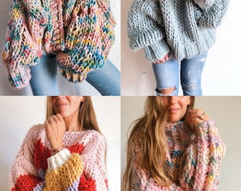 Happy Love Co Winter Sweater Collection Knitting Patterns