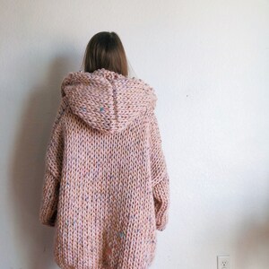 The Max Hoodie Cardigan sweater knitting pattern image 6