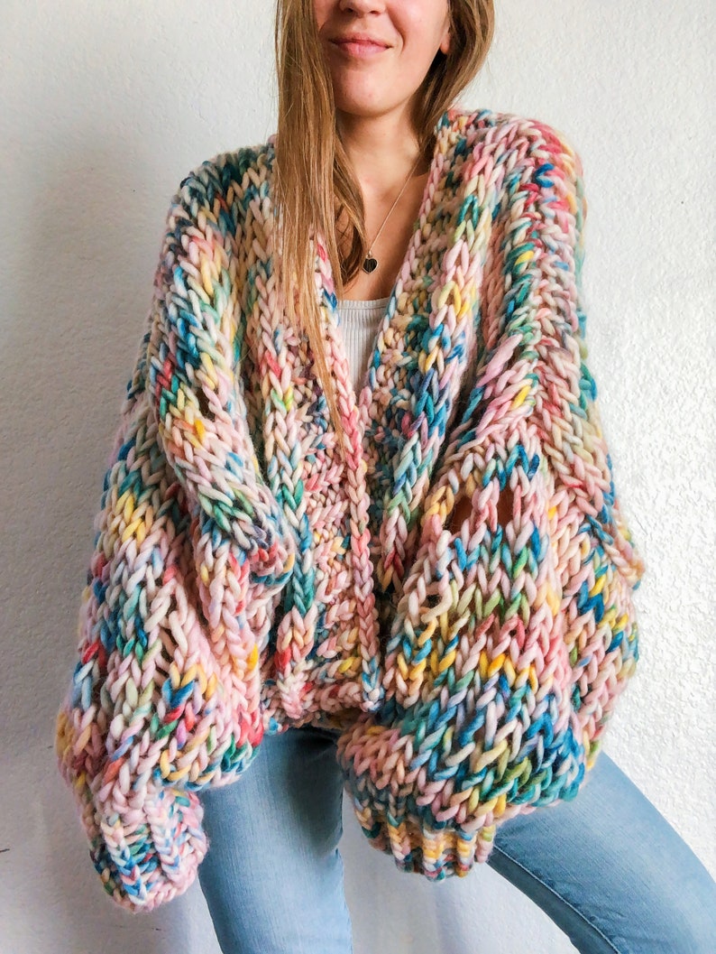 Lost Road Trip Cardigan wool sweater knitting pattern 