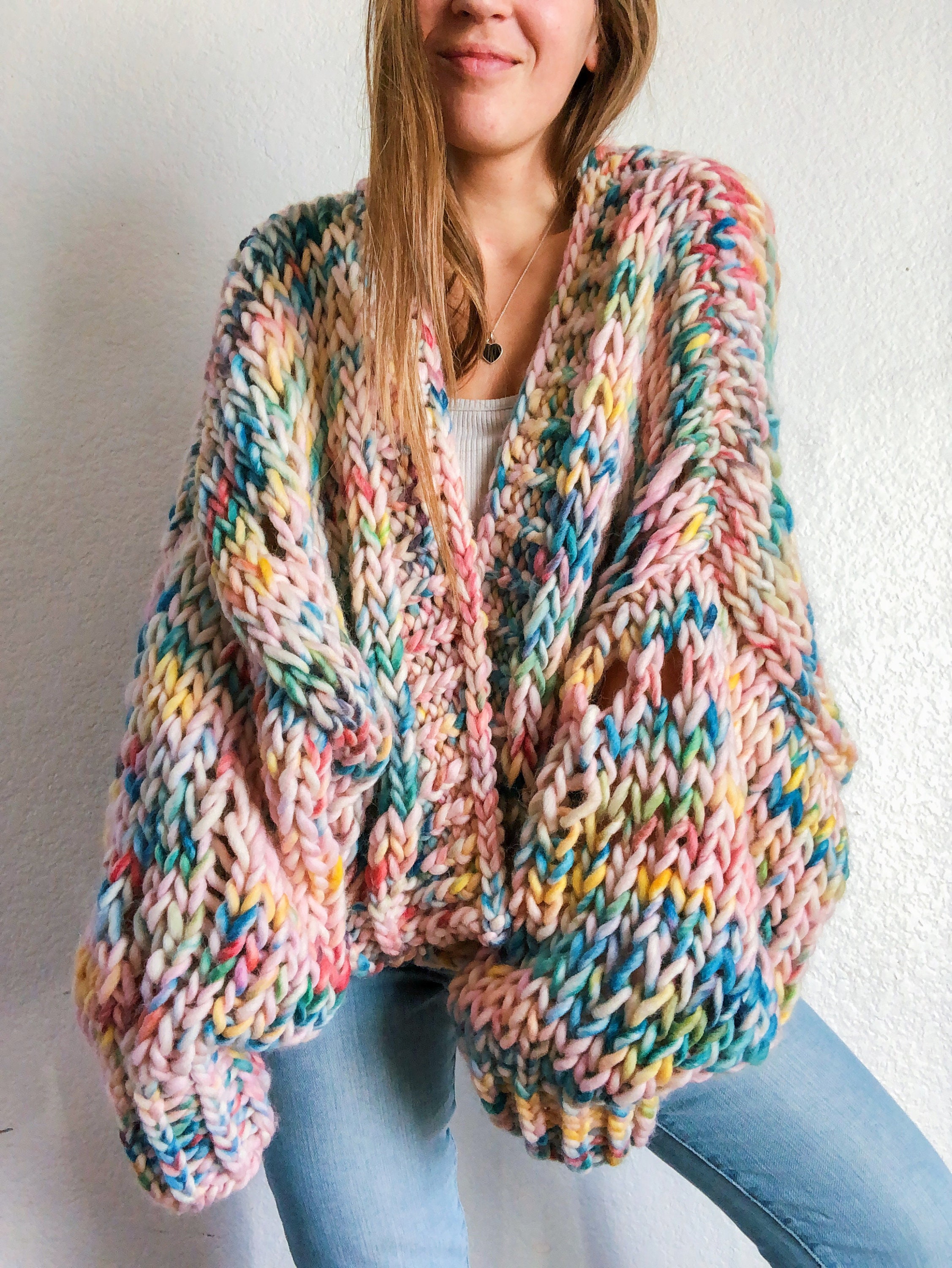 Lost Trip Cardigan Wool Sweater Knitting Pattern - Etsy
