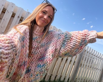 Starlight Pullover sweater knitting pattern