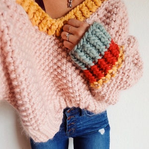 Feelin like Fall Jumper sweater knitting pattern image 6