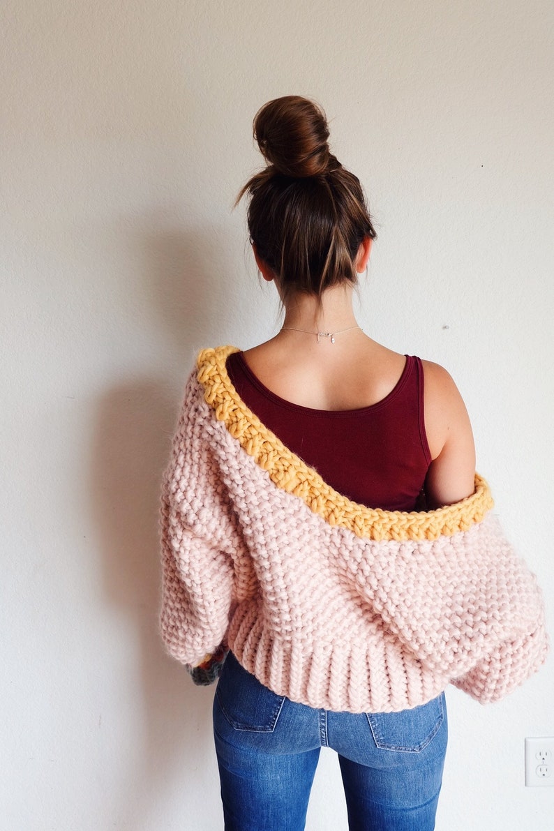 Feelin like Fall Jumper sweater knitting pattern image 5