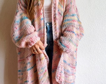 September Dreams Cardigan sweater knitting pattern