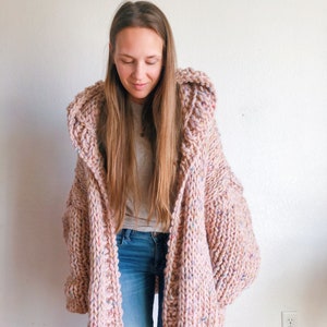 The Max Hoodie Cardigan sweater knitting pattern image 7