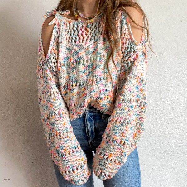 Patron tricot pull Freya Summer Sweater