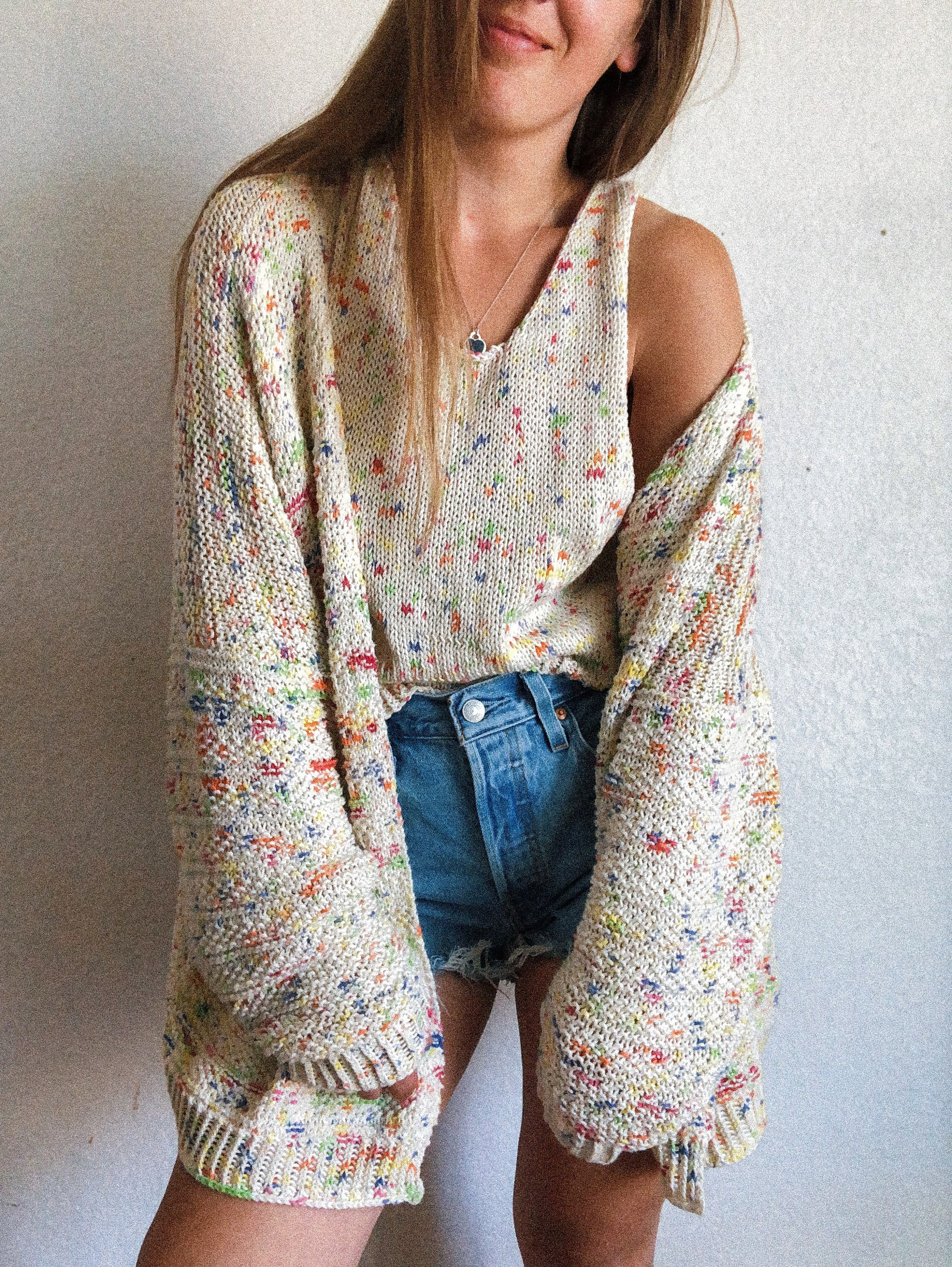 The Zoey Cardigan and Lorraine Tank Set 
