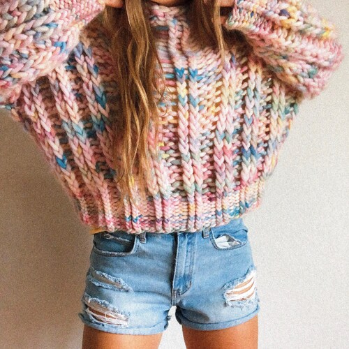 chunky sweater yarn