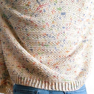 The Zoey Cardigan cotton summer knitting pattern image 6