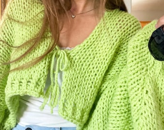 Summer Love Cardigan sweater knitting pattern