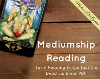 Kontakt zum Verstorbenen Reading, Psychic Medium and Spirit Communication Oracle Reading, E-Mail PDF und Phone Readings