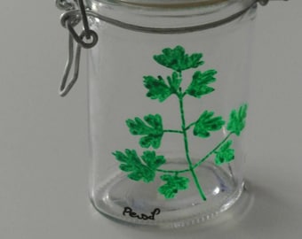 Spice jar - range Spice - jar for storing parsley